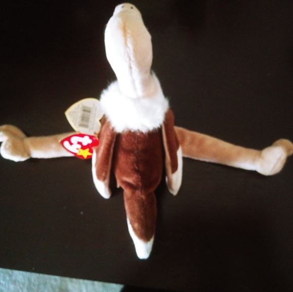 **Rare TY Beenie Baby, "Stretch" the Ostrich - Picture 8 of 8